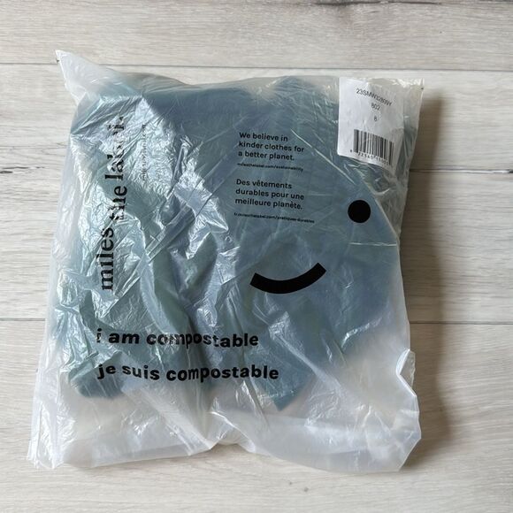 Miles the label Lichen Green Joggers size 8 Y NWT in packaging - Picture 2 of 6